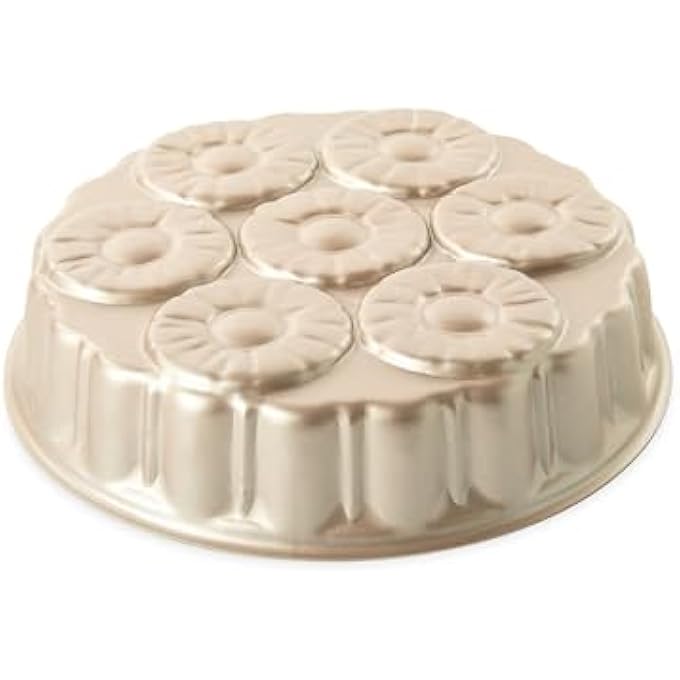 قالب كيك أناناس مقلوب 8 كوب ساعة ذهبية - Image 1