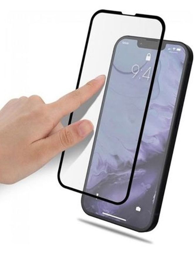 shAyzee 2 Pack Tempered Glass Screen Protector For iPhone 13 Pro Max 6.7 Inch Clear/BLACK - Image 2