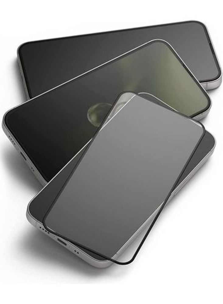 shAyzee 2 Pack Tempered Glass Screen Protector For iPhone 13 Pro Max 6.7 Inch Clear/BLACK - Image 5