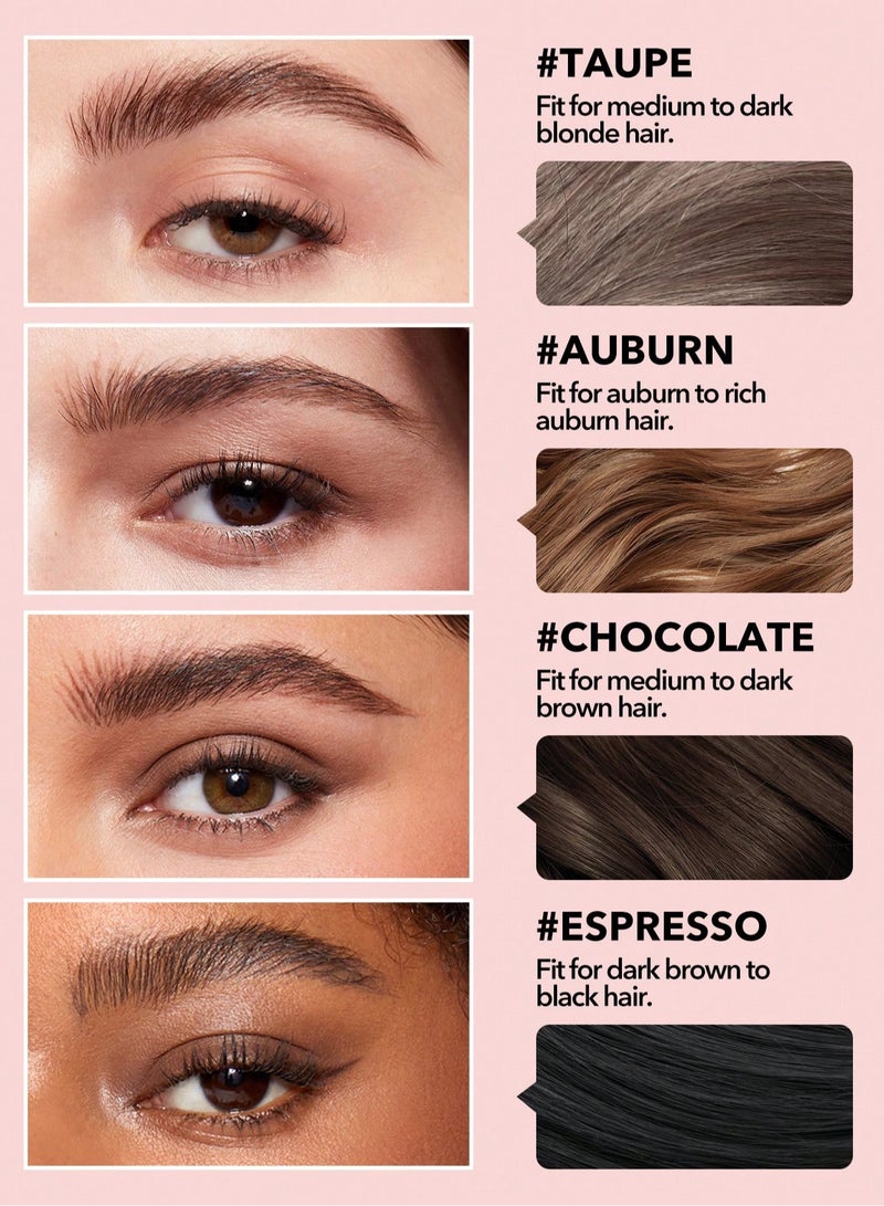 SHEGLAM Better Brows Long Lasting Eyebrow Pencil Taupe - Image 5