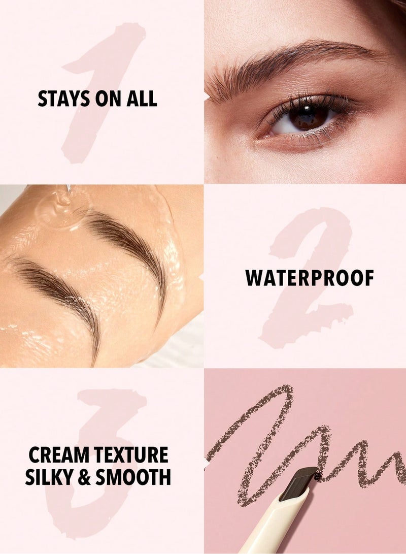 SHEGLAM Better Brows Long Lasting Eyebrow Pencil Taupe - Image 4