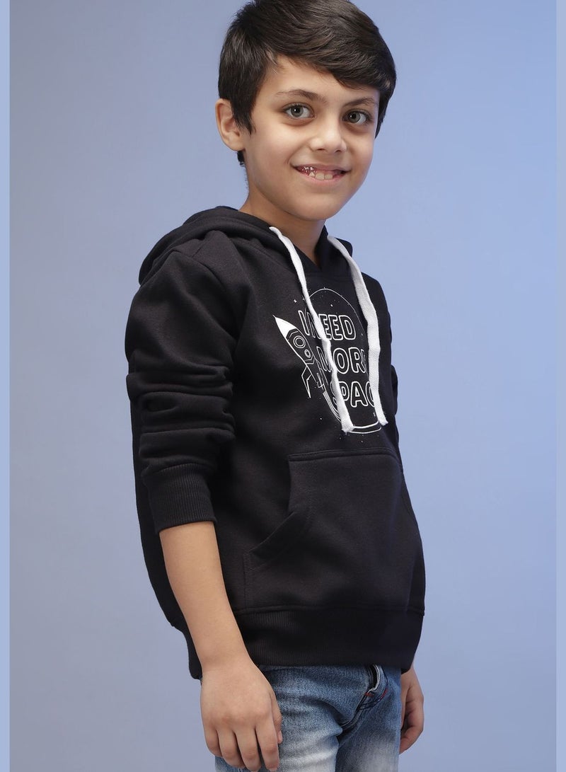 Instafab Front Pocket Printed Hoodie  - Image 4