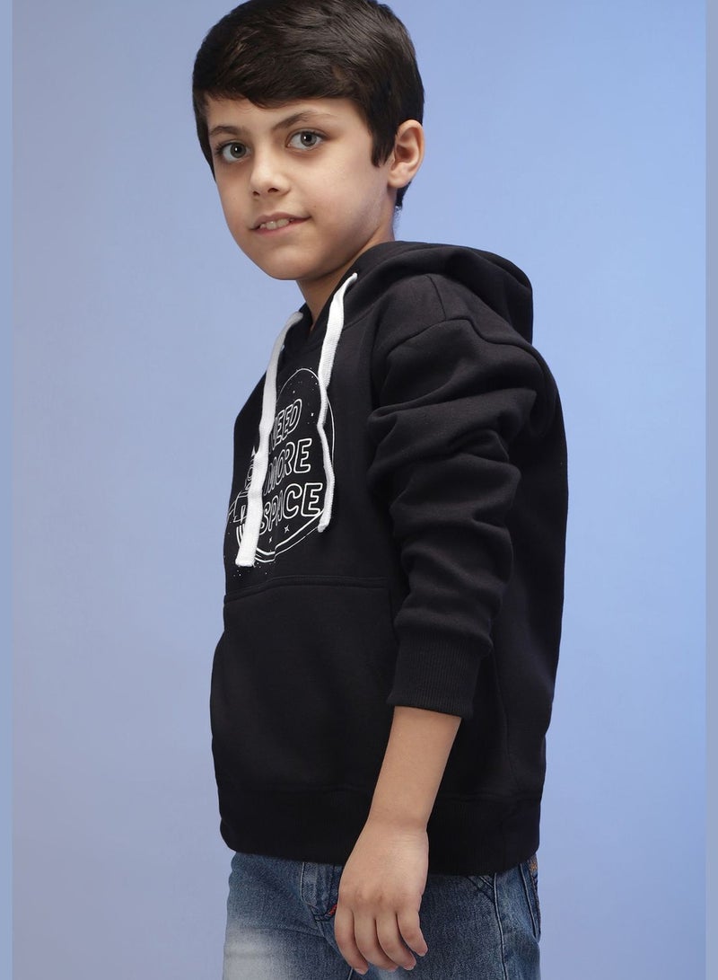 Instafab Front Pocket Printed Hoodie  - Image 3