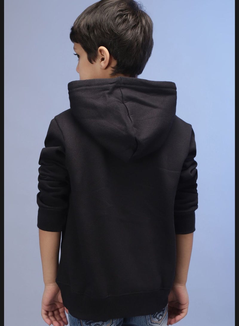 Instafab Front Pocket Printed Hoodie  - Image 5