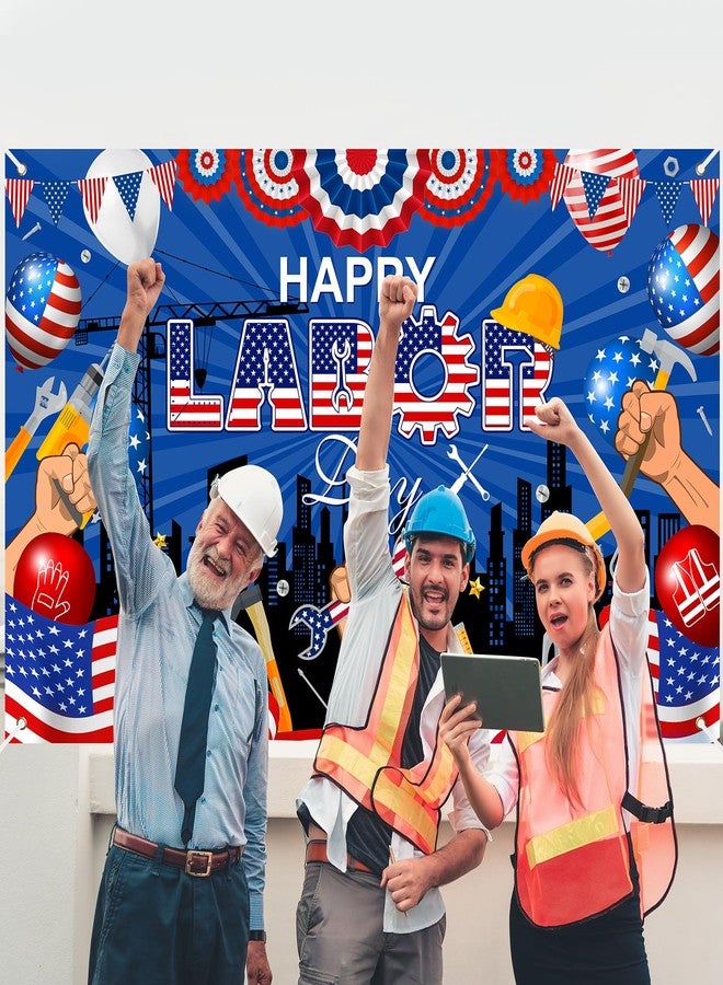 افيزانو خلفية عيد العمال السعيد من أفزانو، لافتة عيد العمال، زينة حفلات الاحتفال، للمنزل، المدرسة، المكتب، دعائم كشك التصوير الداخلي والخارجي، 70.8 × 43.3 - Image 2