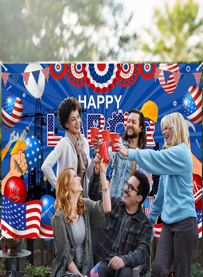 افيزانو خلفية عيد العمال السعيد من أفزانو، لافتة عيد العمال، زينة حفلات الاحتفال، للمنزل، المدرسة، المكتب، دعائم كشك التصوير الداخلي والخارجي، 70.8 × 43.3 - Image 5