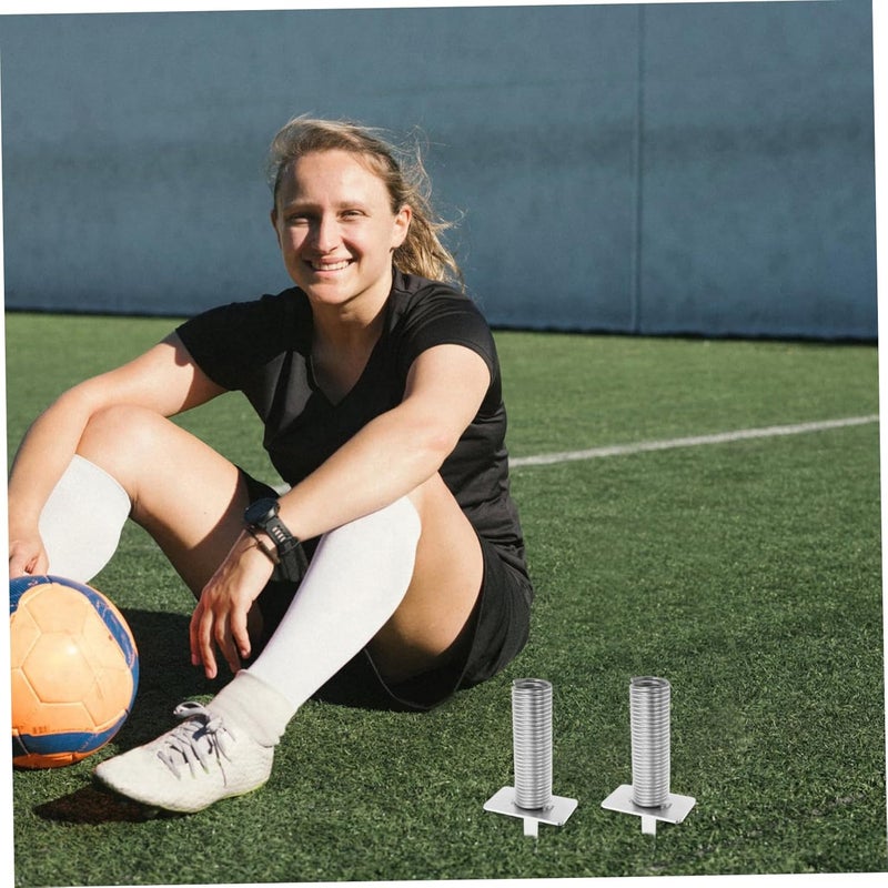 Sosoport Corner Flag Spike Flagpole Deck Ground Spike Pole Holder Ground Stake for Soccer Flag Football Pole - Image 4