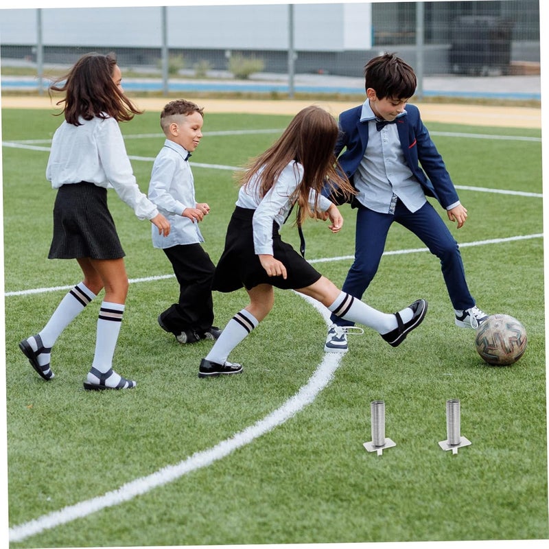 Sosoport Corner Flag Spike Flagpole Deck Ground Spike Pole Holder Ground Stake for Soccer Flag Football Pole - Image 3