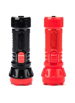 Generic Rechargeable LED Strong Light Flood Control Fire Emergency Flashlight Waterproof Outdoor Camping Large Small Home Appliance Flashlight-Color:Lengthened Large 29cm  - Image 3