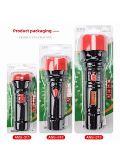 Generic Rechargeable LED Strong Light Flood Control Fire Emergency Flashlight Waterproof Outdoor Camping Large Small Home Appliance Flashlight-Color:Lengthened Large 29cm  - Image 4