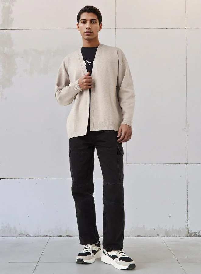 Splash FAV Men Shawl Cardigan