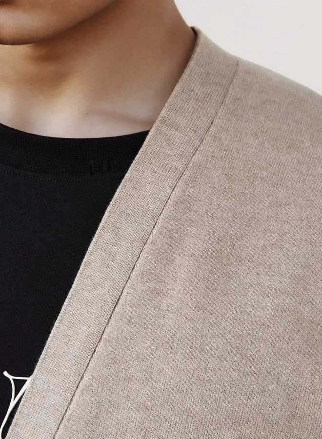 Splash FAV GREY Men Shawl Cardigan for Men | Best Price UAE