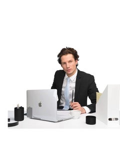 Generic White MacBook Pro 14.2 inch Case 2021 A2442 M1 Pro Case Compatible with Released in 2021 A2442 M1 Pro  M1 Max with Liquid Retina XDR Display Touch ID Plastic Hard case and Keyboard Protective Film  - Image 3