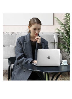 Generic White MacBook Pro 14.2 inch Case 2021 A2442 M1 Pro Case Compatible with Released in 2021 A2442 M1 Pro  M1 Max with Liquid Retina XDR Display Touch ID Plastic Hard case and Keyboard Protective Film  - Image 4