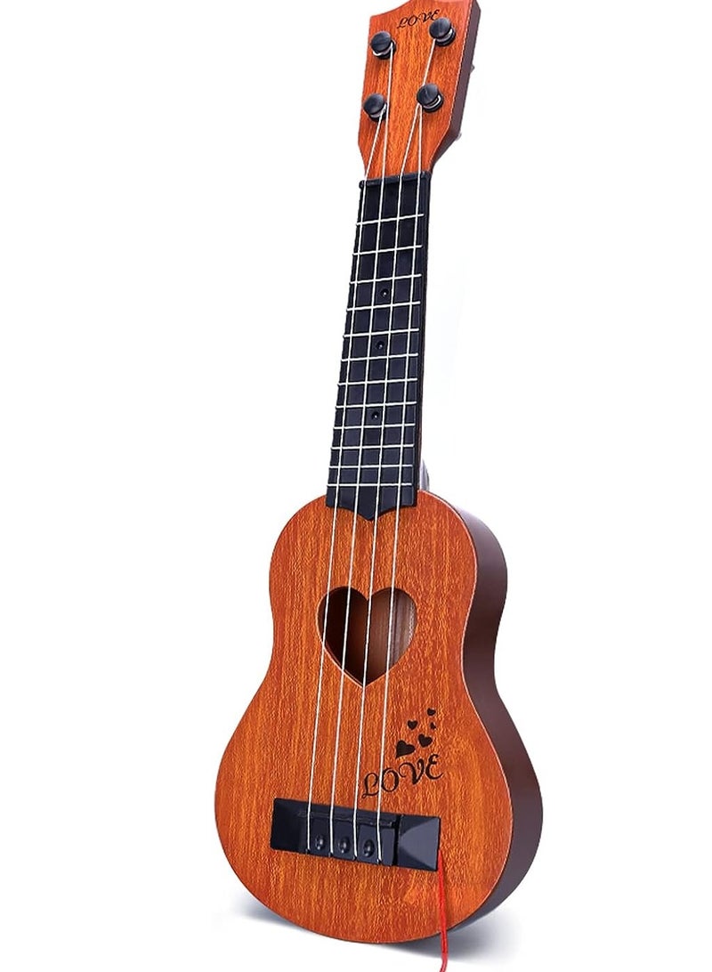 ORiTi ORiTi  Toy Classical Ukulele Guitar Musical Instrument, Brown  - Image 1