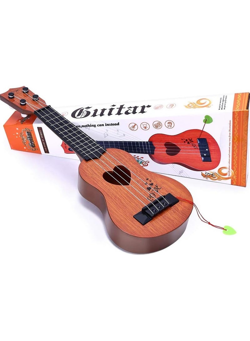 ORiTi ORiTi  Toy Classical Ukulele Guitar Musical Instrument, Brown  - Image 2