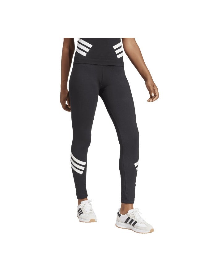 Adidas Adidas W Fi 3S Legging Black Training Tights For Women 2Xs  - Image 5