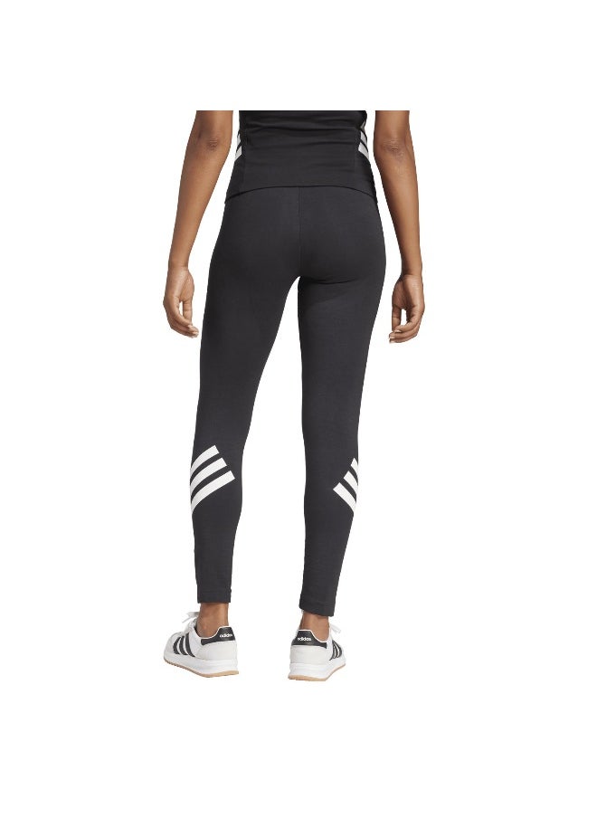 Adidas Adidas W Fi 3S Legging Black Training Tights For Women 2Xs  - Image 4