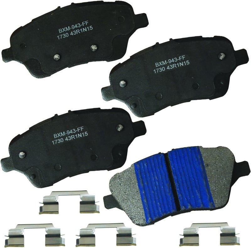 Bendix Premium SBM1730 Semi-Metallic Front Brake Pads for Ford Fiesta 2019-2014 - Image 1