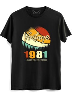 Alfa Tshirt Vintage 1981 Retro Black T-shirt  - Image 1