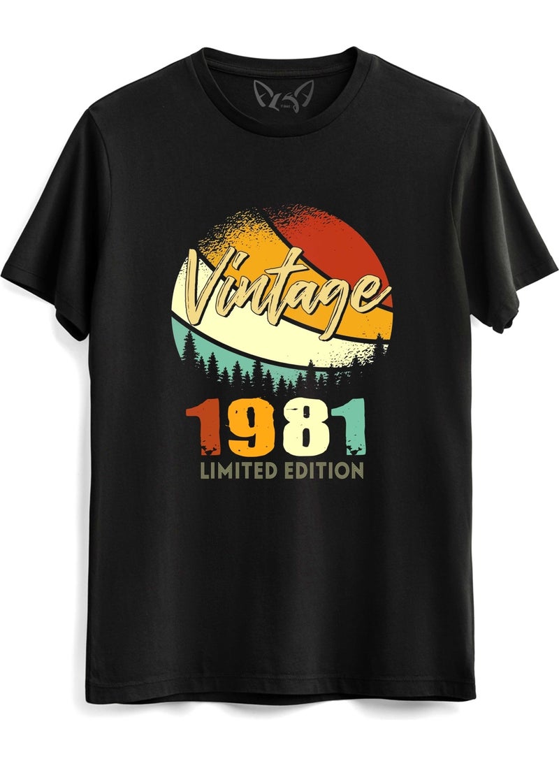Alfa Tshirt Vintage 1981 Retro Black T-shirt  - Image 1