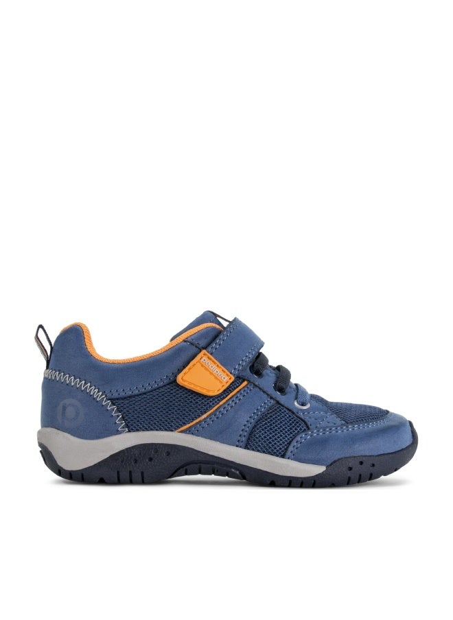Pediped Baby Boys Flex Justice Sneaker, Navy, 13-13.5 Infant - Image 1