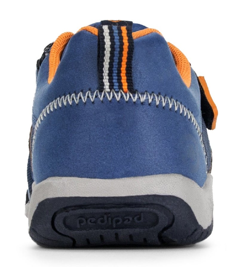 Pediped Baby Boys Flex Justice Sneaker, Navy, 13-13.5 Infant - Image 4
