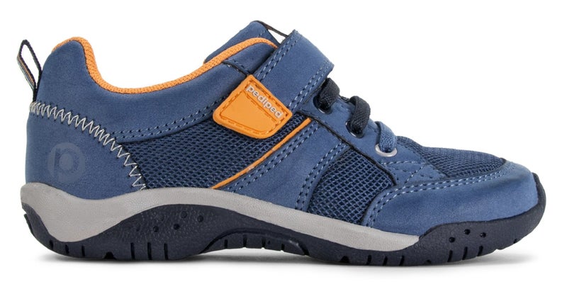 Pediped Baby Boys Flex Justice Sneaker, Navy, 13-13.5 Infant - Image 2