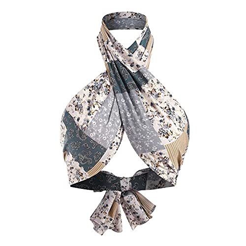 ZAFUL Women's Bohemian Bandana Top Criss Cross Sexy Tops Boho Halter Wrap Crop Top - Image 1