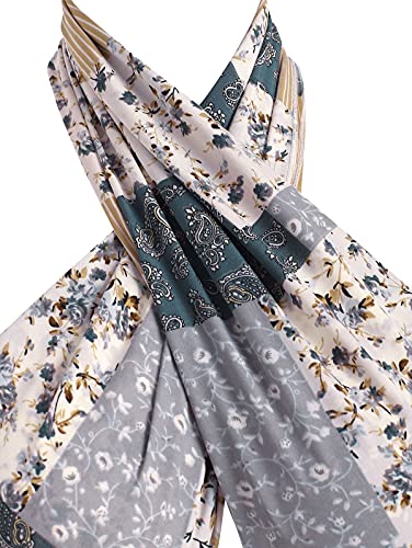 ZAFUL Women's Bohemian Bandana Top Criss Cross Sexy Tops Boho Halter Wrap Crop Top - Image 5