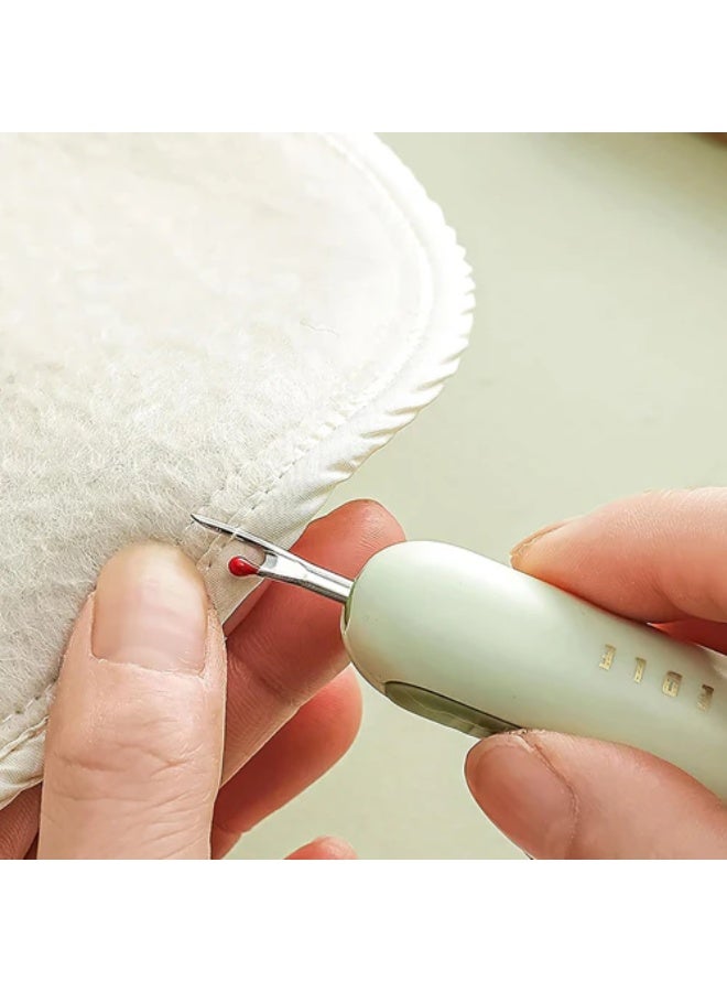 Effective Needle Threader & Stitch Removal Tool , Sewing Tool, Plastic, Metal, Tube, 2 in 1 Seam Rip Thread Needle, User Guide - Image 5