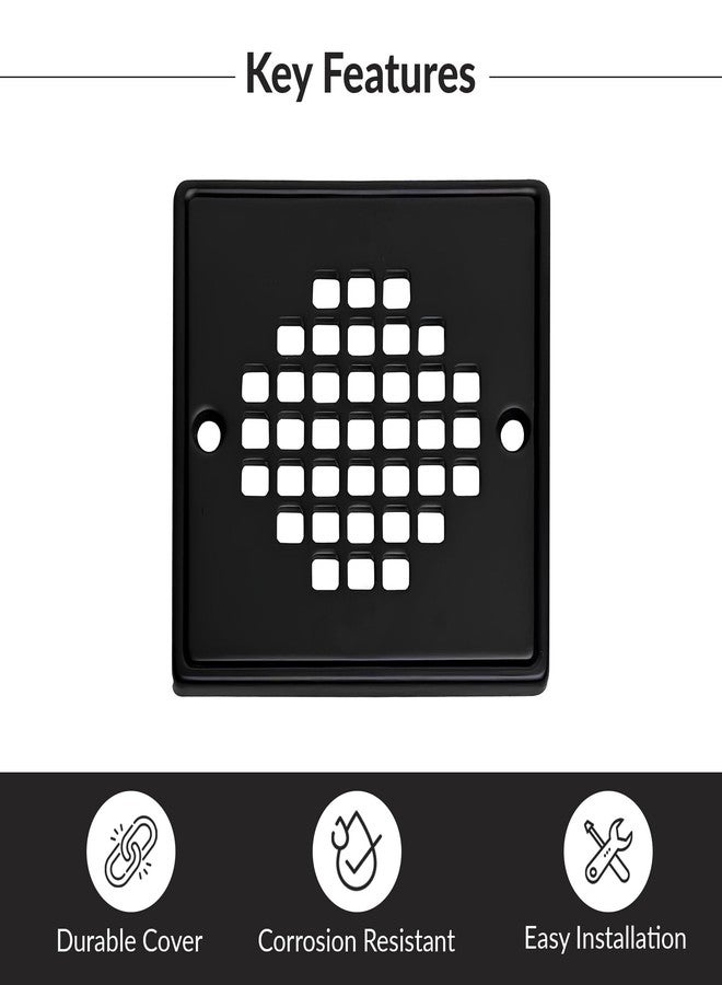 Oatey 42418 STRAINER SCREW-IN SQUARE MBLK - Image 2