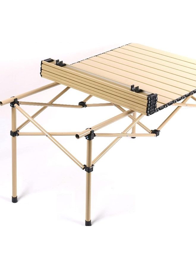 Yulan Outdoor Camp Table Portable, Folding Picnic Table for Camping, Sturdy Well Built Lightweight Stable Easy to Assemble, Prefect for Outdoor Summer Concert Picnic Events B95MH- 0381 - Image 2