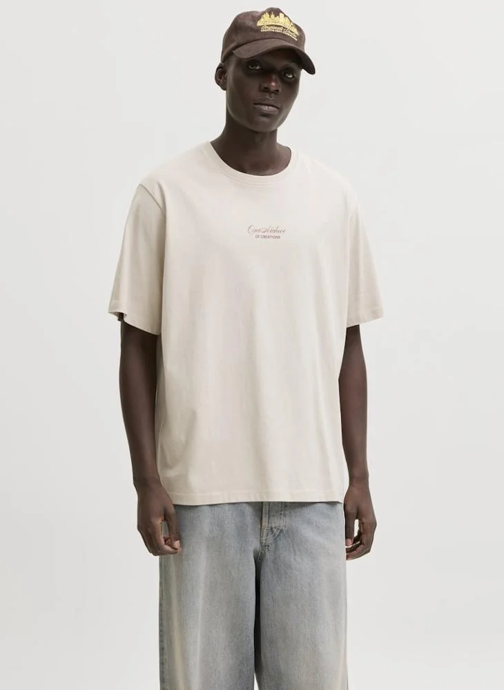 JJART Print Loose fit T-shirt