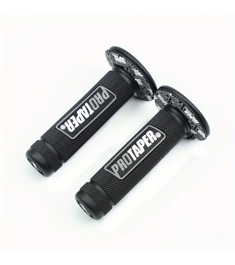 2Pcs Motorcycle Handlebar Cover Grip Set Black Red for Off Road Most Motorbikes - Image 3
