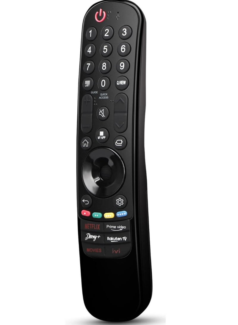 PopZa Universal Remote Control Replacement for LG LED, OLED, LCD, 4K UHD Smart TVs – Includes Netflix, Prime Video, Disney Plus, and LG Channel Buttons (No Voice Search) - Image 3