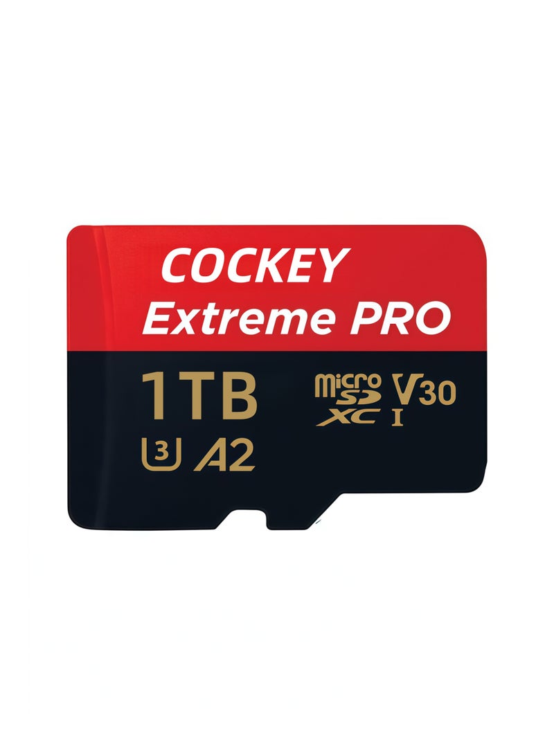 كوكي بطاقة microSD UHS I بسعة 1 تيرابايت من Extreme Pro للفيديو بدقة 4K على الهواتف الذكية، الكاميرات الحركية والطائرات بدون طيار، قراءة 180 ميجابايت/ثانية، كتابة 120 ميجابايت/ثانية - Image 1