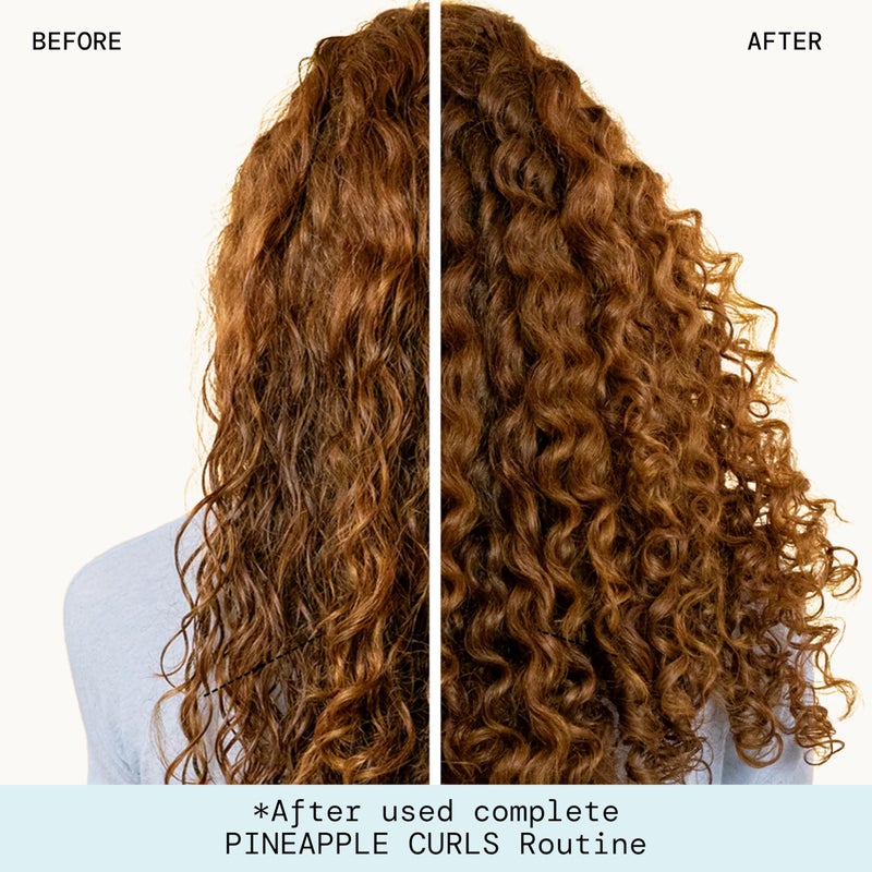 Pacifica Beauty, Pineapple Curls Defining Natural Conditioner, For Curly, Coily and Textured Hair Types, Pineapple Scent, Sulfate Free and Silicone Free, 100% Vegan and Cruelty Free - Image 5
