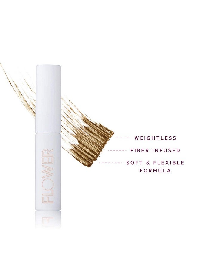 Flower Beauty FLOWER BEAUTY By Drew Barrymore Fiber Fix Eyebrow Gel - Tinted Brow Mascara + Fixative for Eyebrows -Long-Lasting + Natural Finish -Vegan + Cruelty-Free - Blonde  - Image 2