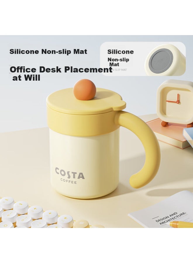 Costa Desktop Handheld Insulated Cup For Men And Women, Stylish Stainless Steel Coffee Water Mug, Gift For Girlfriend Or Wife - Image 2