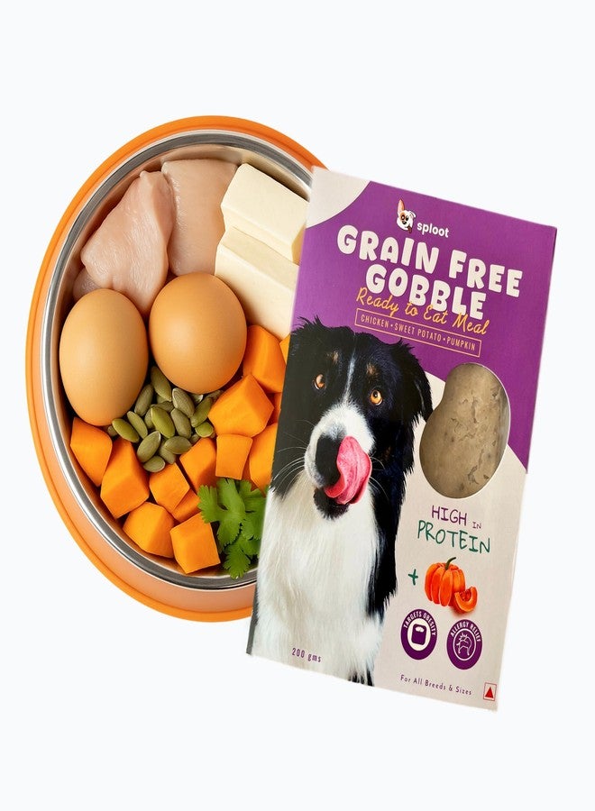 Sploot Grain Free Wet Dog Food Adult | High Protein Meal for Adult & Puppy | Ready-to-Eat Meal | Hypoallergenic Dog Food Puppy | 100% Human Grade Ingredients | Natural & Healthy | 1 x 200g - Image 1