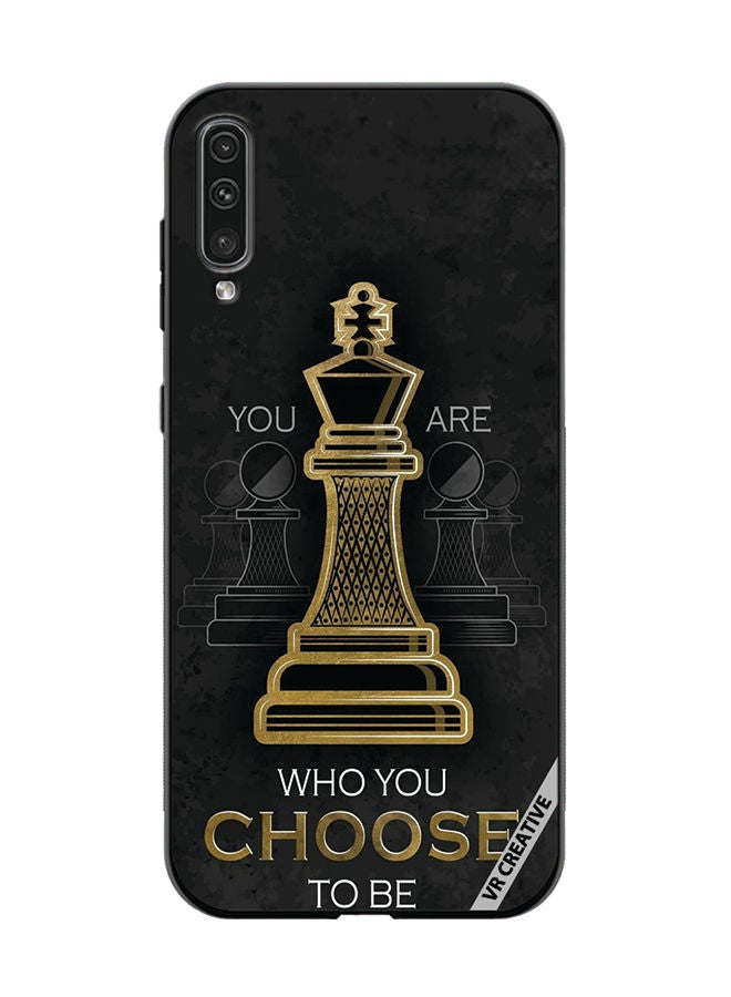 VR CREATIVE Protective Case Cover For Samsung Galaxy A50/A50s You Are Who You Choose To Be Design Multicolour - Image 1