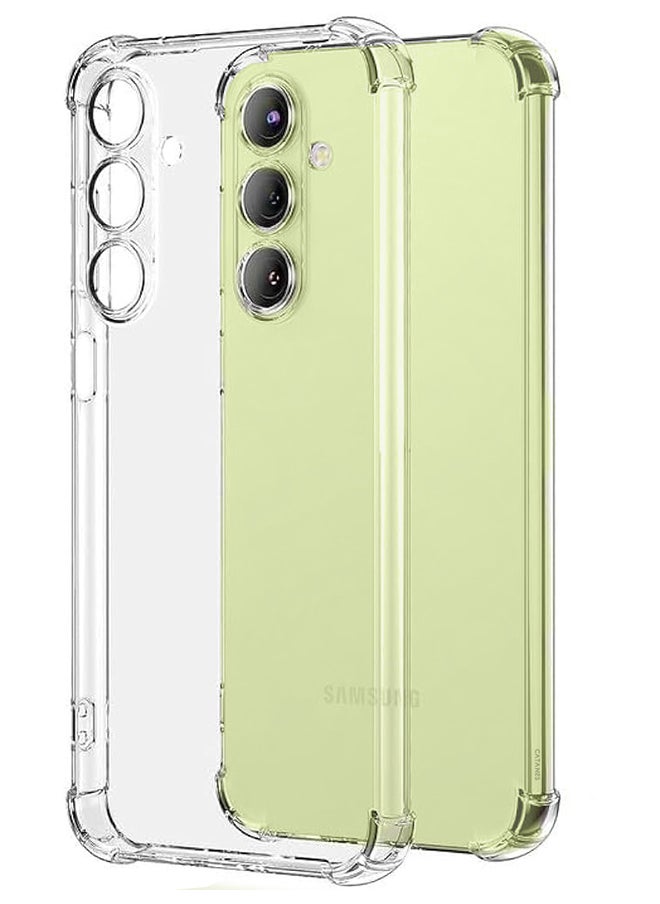 CATANES - 3 عبوات لهاتف Samsung Galaxy A05s 5G Gorilla Case و2 واقيات شاشة ممتصة للصدمات، غطاء حماية مرن من مطاط TPU الشفاف للهاتف الخلوي، غطاء حماية شفاف مناسب - Image 1