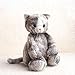 Ditucu Cat Stuffed Animal 9 inch Cute Realistic Kitten Plush Toys Ultra Soft Plushies Gifts for Kids Grey - Image 2