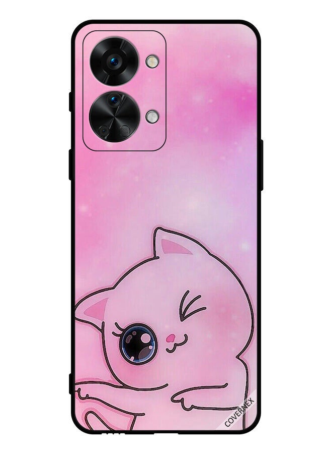 Covernex Protective Case Cover For OnePlus NORD 2T Go This Way Kitten - Image 1