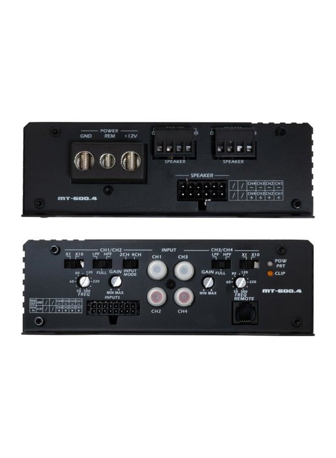 STINGER Audio Mt-600.4 1000 Watt 4-Channel Car Audio Amplifier - Image 3