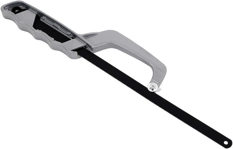 Mini Hacksaw - 12inch - Compact Hand Saw for Metal, PVC, and Wood with High-Tension Frame, Ergonomic Grip, and Replaceable Blade - Ideal for DIY, Home Repairs, Plumbing, and Workshop Use - Image 3