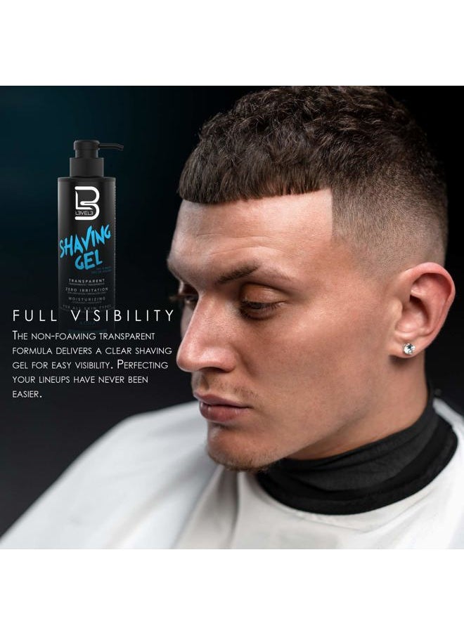 L3 - Shaving Gel - Straight Razor Shave Gel - Non-Irritating - Refreshing Smell - No Hot Towel Necessary - Level Three Razor Gel (Aqua) - Image 1