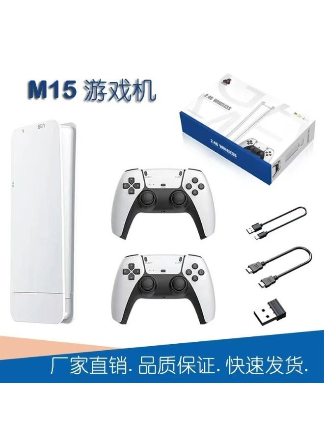 وحدة تحكم ألعاب لاسلكية بدقة 4K | نظام ألعاب فيديو تلفزيوني كلاسيكي مع لوحتي ألعاب لاسلكيتين | أكثر من 20 محاكيًا وأكثر من 20,000 لعبة مدمجة | وحدة تحكم ألعاب عالية الدقة ومنفذ HDMI للتوصيل والتشغيل للترفيه المنزلي على التلفزيون - Image 5