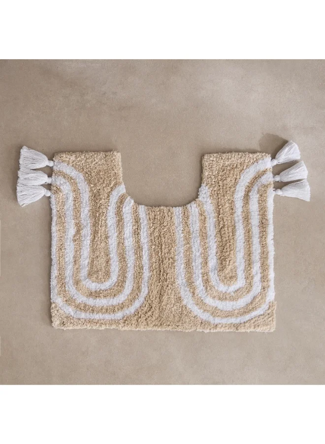 هوم بوكس طقم حمام ميلتون نِكان قطن قطعتين 50 × 80 سم